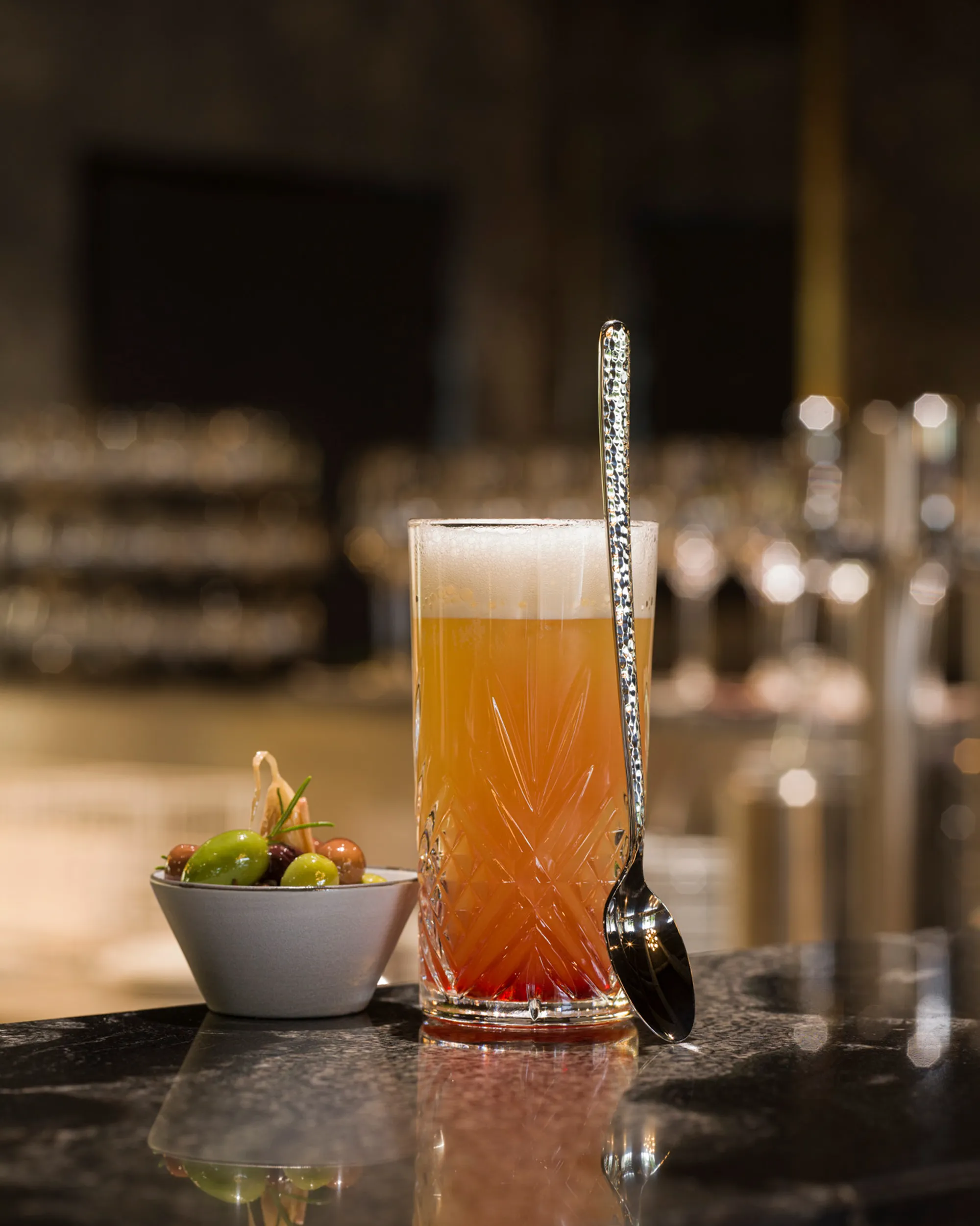 Table Spoon Hammmered Finish